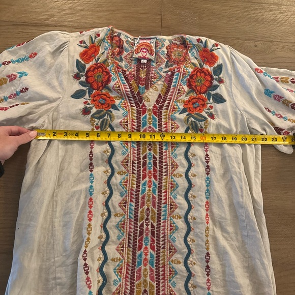 Johnny Was Multicolor Embroidered Blouse - Picture 4 of 4